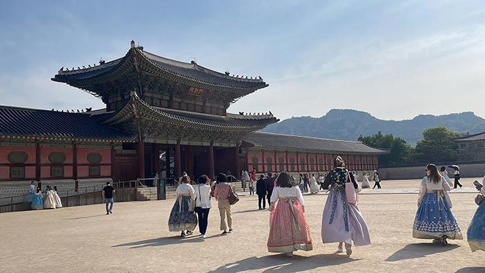 韩国首尔的宫殿